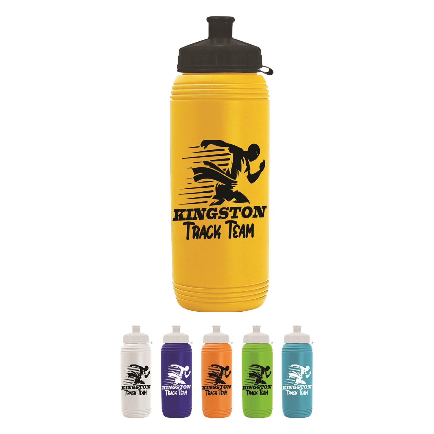 Custom Pit Stop Water Bottle - 16 oz. - Printed School Supplies