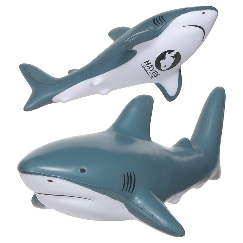 Custom Shark Stress Ball - Printed School Supplies | Campus Marketing Specialists