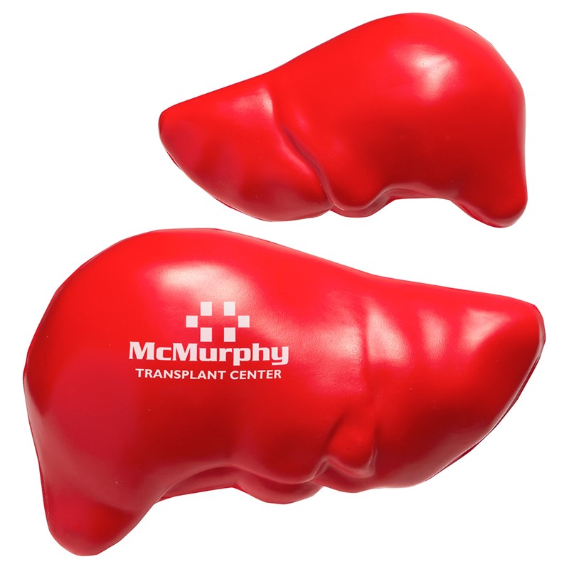Custom Liver Stress Ball - Printed School Supplies | Campus Marketing Specialists