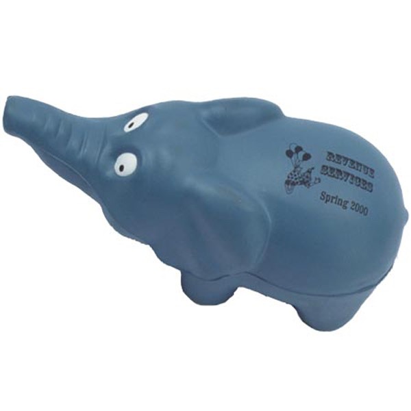 Custom Elephant Stress Ball - Printed School Supplies | Campus Marketing Specialists