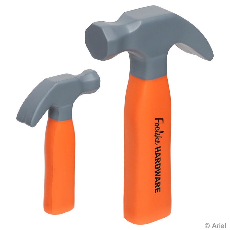 Custom Hammer Stress Ball - Printed School Supplies | Campus Marketing Specialists