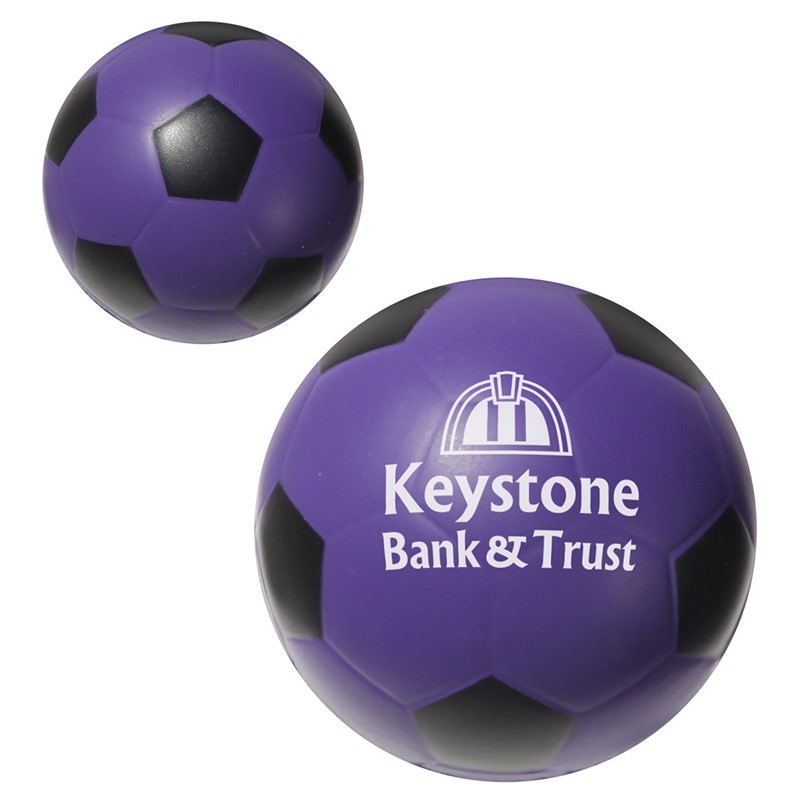 Custom Soccer Stress Ball - Printed School Supplies | Campus Marketing Specialists