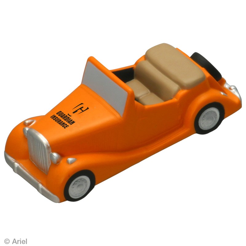 Custom Antique Car Stress Ball - Printed School Supplies | Campus Marketing Specialists