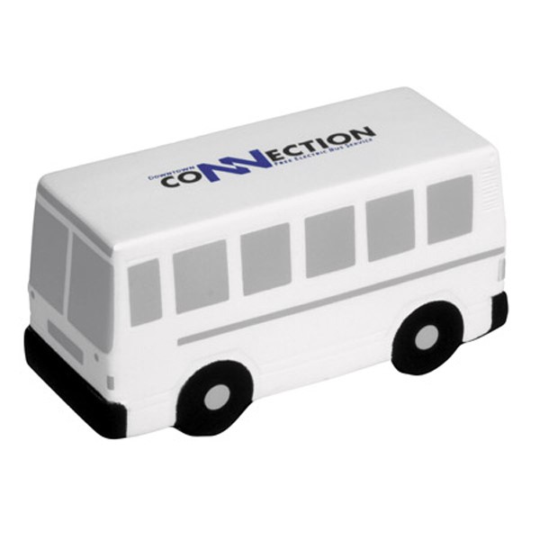 Custom City Bus Stress Ball - Printed School Supplies | Campus Marketing Specialists
