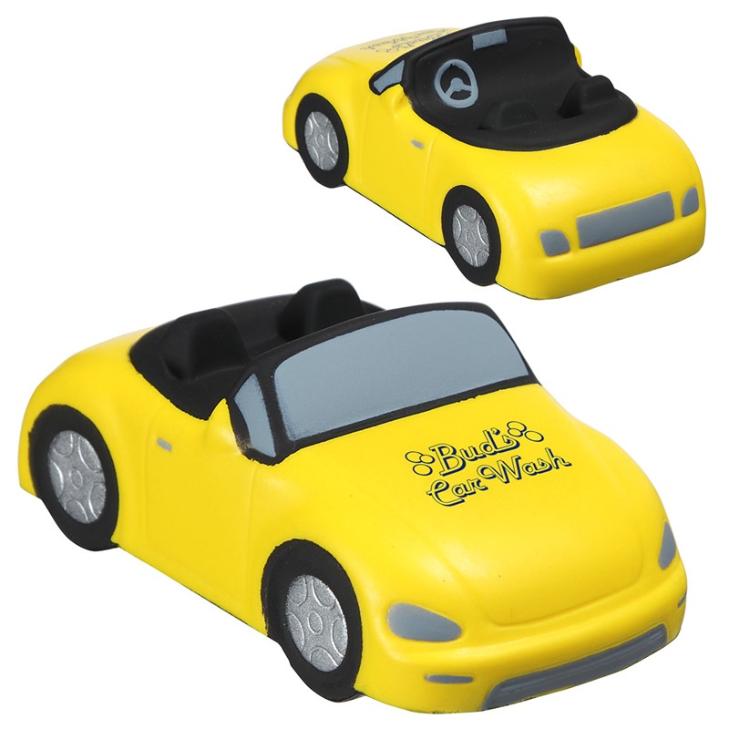 Custom Convertible Car Stress Ball - Printed School Supplies | Campus Marketing Specialists