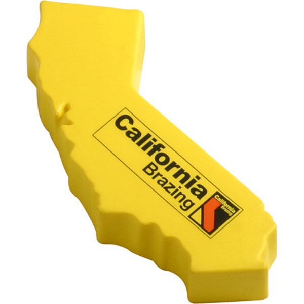 Custom California Stress Ball - Printed School Supplies | Campus Marketing Specialists
