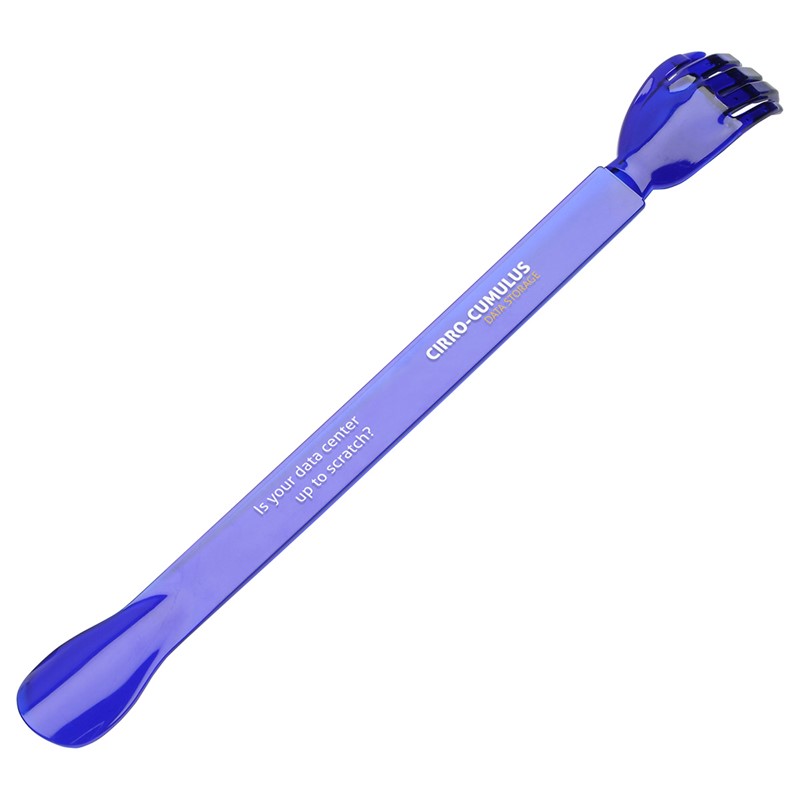 Custom Helping Hand Backscratcher w/ Shoe Horn - Printed School Supplies | Campus Marketing Specialists