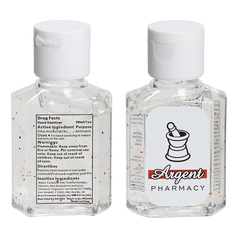 Custom Moisture Bead Hand Sanitizer - 1 oz. - Printed School Supplies | Campus Marketing Specialists
