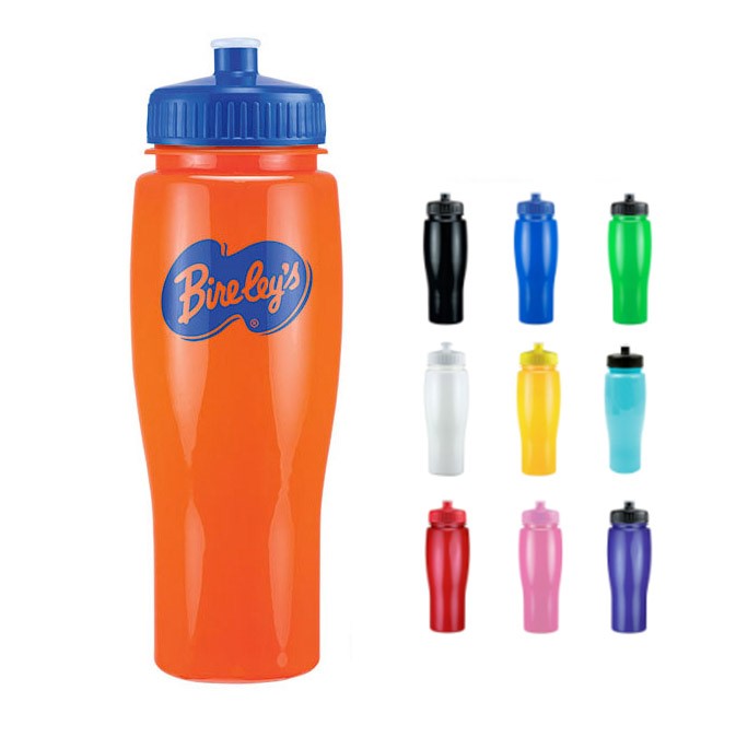 Custom Contour Bottle - 24 oz. - Printed School Supplies | Campus Marketing Specialists