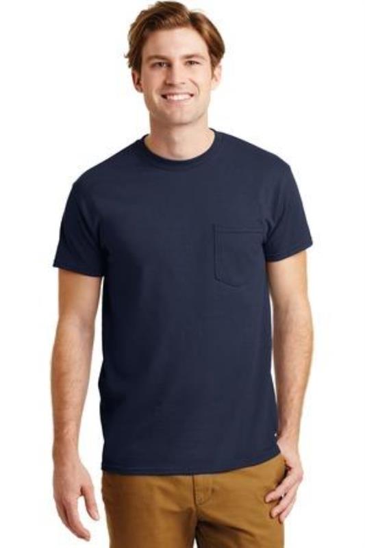 Gildan Dry-Blend Adult 50/50 Pocket T-Shirt
