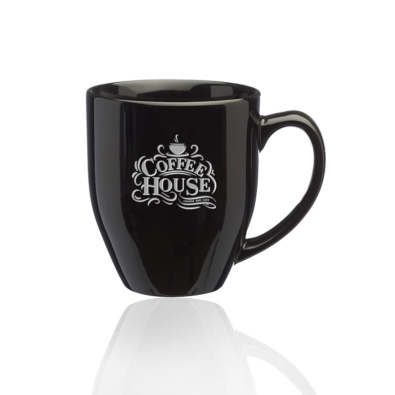 Custom Bistro Mug - Colors - Printed School Supplies | Campus Marketing Specialists