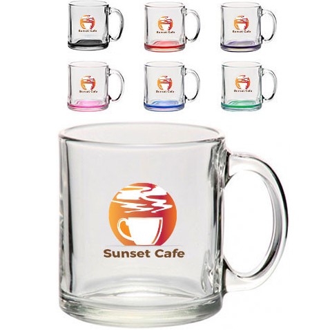 Custom Nordic Glass Mug - Printed School Supplies | Campus Marketing Specialists