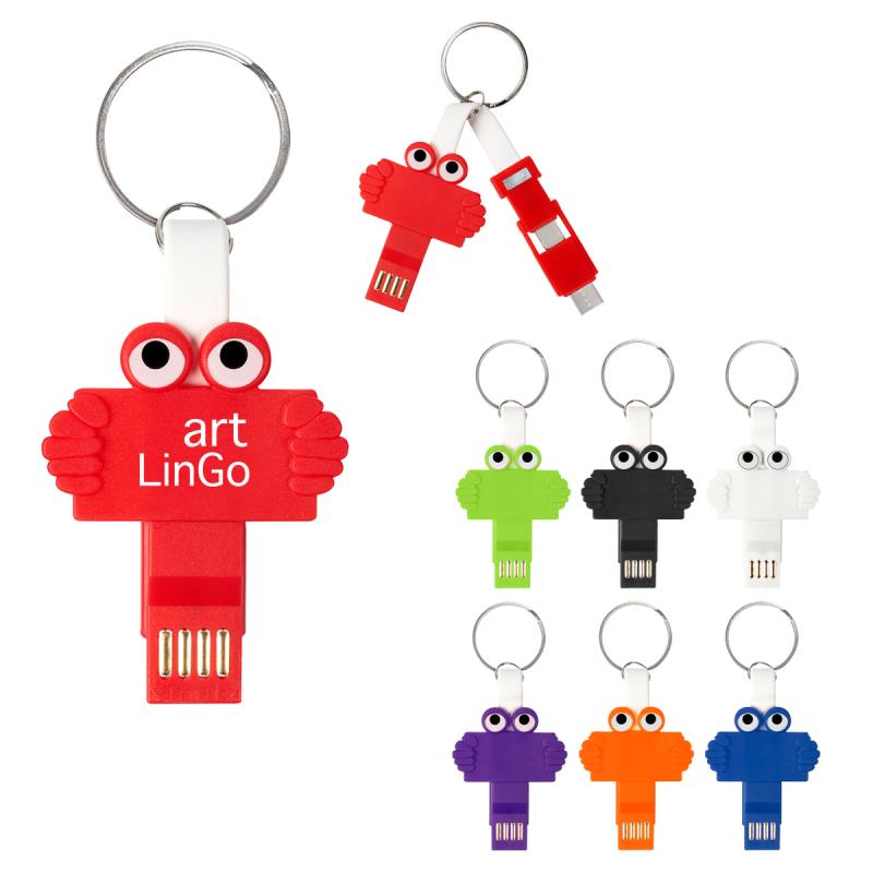 Clipster Key Ring Charging Cable