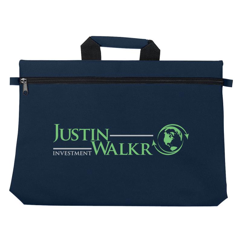 Classic Portfolio Bag - Embroidered