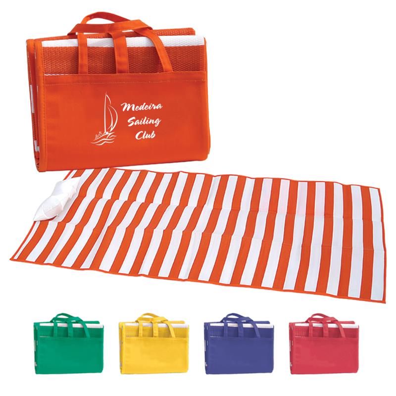Cabana Stripe Beach Mat