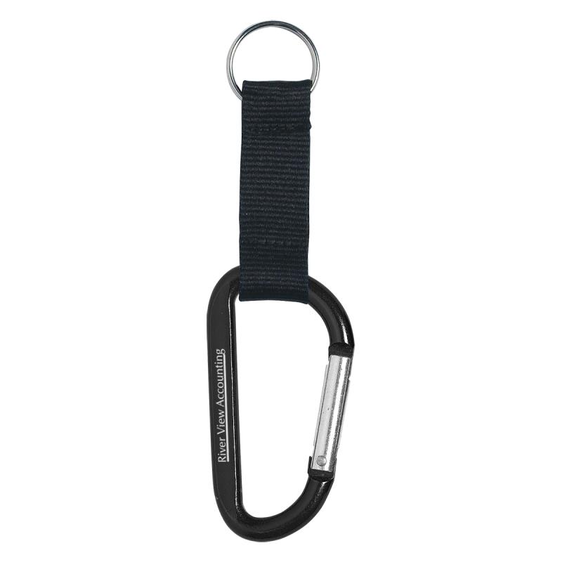 Large Carabiner with Strap