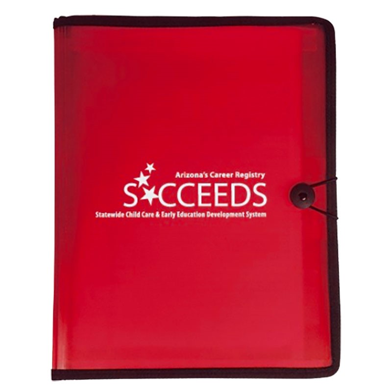 Custom Meeting Organizer Folio - Printed School Supplies | Campus Marketing Specialists