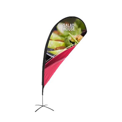 Custom Teardrop Banner - 9 ft. - Printed School Supplies | Campus Marketing Specialists