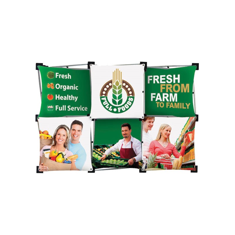 Custom Matrix Grid Table Top Display Kit - Printed School Supplies | Campus Marketing Specialists