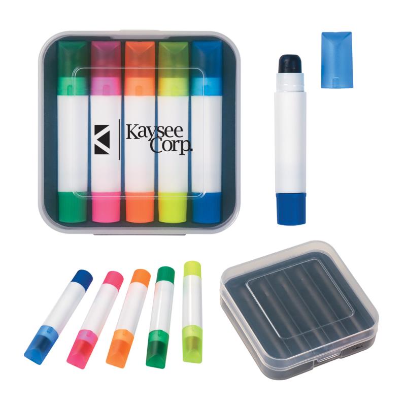 Gel Wax Highlighters - Set of 5