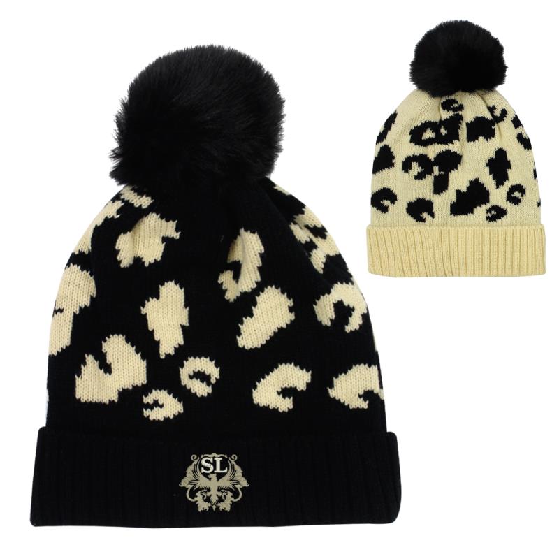 Leopard Print Beanie