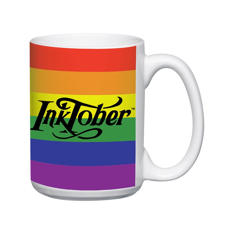 Cheers to Pride Ceramic Mug - 15 oz. - Printed School & Office Supplies | Campus Marketing Specialists