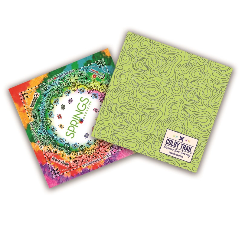 Full-Color Bandanna - Printed School & Office Supplies | Campus Marketing Specialists