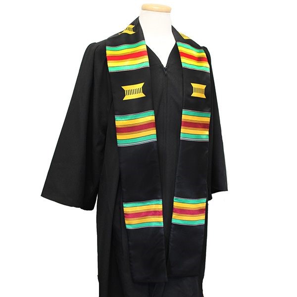 Kente Graduation Stole - 84'' - Printed School & Office Supplies | Campus Marketing Specialists
