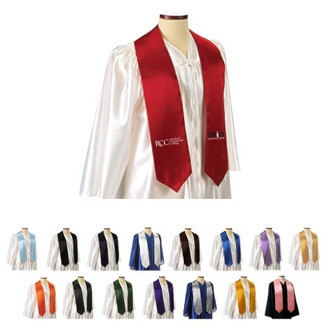 Solid Color Graduation Stole - 72'' - Printed School & Office Supplies | Campus Marketing Specialists
