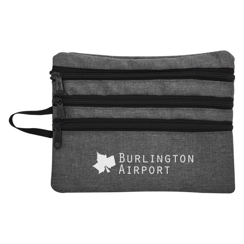Heathered Tech Accessory Bag