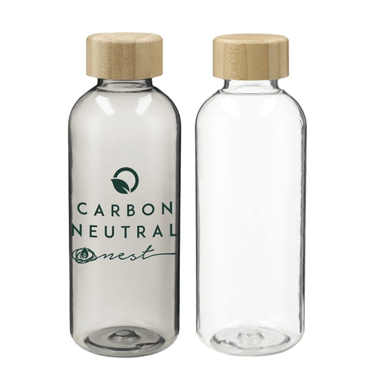 Bamboo Top Water Bottle - 22 oz - Printed School & Office Supplies | Campus Marketing Specialists