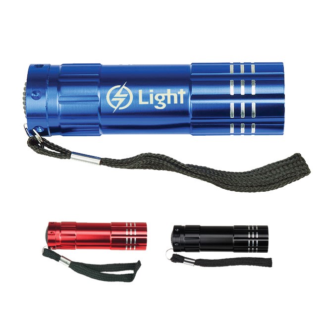 Custom Handy LED Flashlight - Printed School Supplies | Campus Marketing Specialists