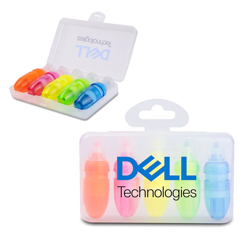 Custom Fruit Scent Highlighter Set - Printed School Supplies | Campus Marketing Specialists