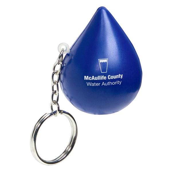 Droplet Stress Ball Keytag