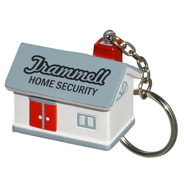 House Stress Ball Keytag