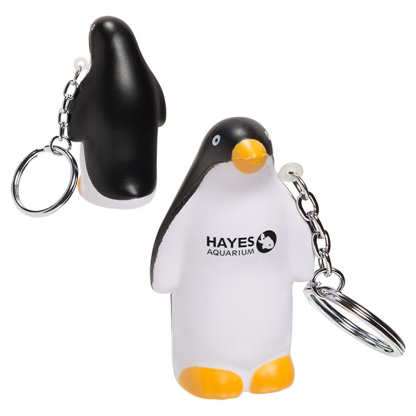Penguin Stress Ball Keytag