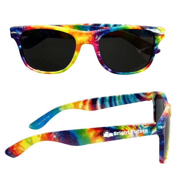 Tie Dye Malibu Sunglasses