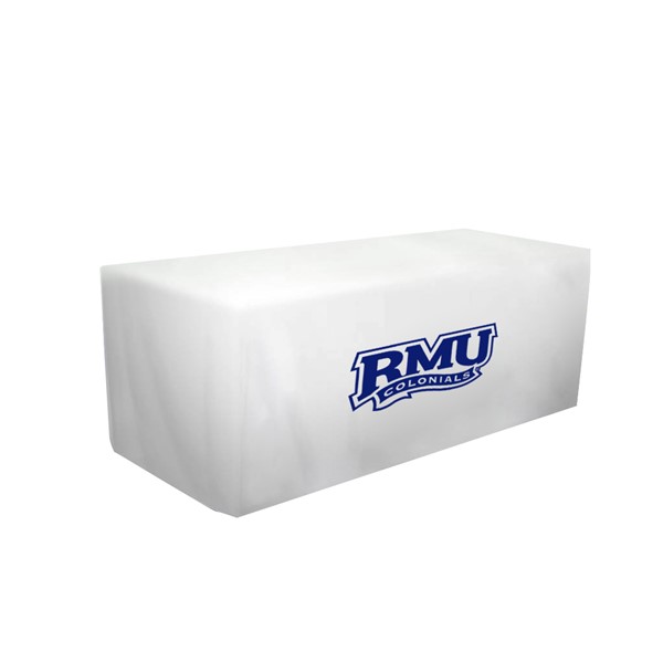 8 Ft Fitted Style Table Cover - 1 Color Imprint